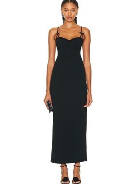 STAUD | Dresses | Gianna Cutout Halter Maxi Dress | Poshmark